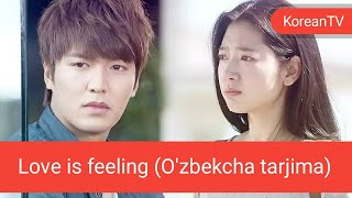 FANGO UzSubVorislar The Heirs  Love is feeling Ozbekcha tarjima [upl. by Hadik]