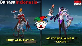 Percakapan Hero Badut mobile legend bahasa Indonesia  Dialog Squad badut [upl. by Intosh649]