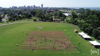 BNDrone FLOmingo world record at Front Park [upl. by Ariam]