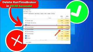 How To Disable RunTimeBroker on Windows 10  2024 [upl. by Ellednahs]