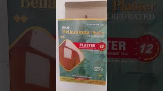 BELLADONNA PLASTER BENEFITSbeautyproducts [upl. by Roberto]