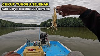 Serbuan Ikan Kakap Besar Menyambar umpan pancing [upl. by Zollie45]