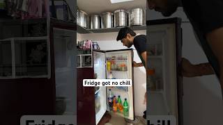 Fridge got no chill😵‍💫 sarcasm humour comedy funny fridge troll relatable [upl. by Aelgna125]