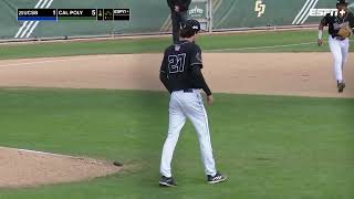 Cal Poly vs UCSB Baseball Highlights  Mar 24th 2024 [upl. by Lenox]