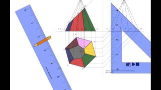 vera forma della sezione di una piramide a base esagonale [upl. by Noy221]