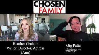 Heather Graham Interview for Chosen Family [upl. by Douglass]