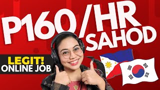 ONLINE JOB 2024 P160HR Regular amp FLEXIBLE TIME  Work From Home PH [upl. by Sirromal]