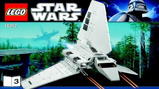 LEGO instructions  Star Wars  10212  Imperial Shuttle Book 3 [upl. by Prosser]