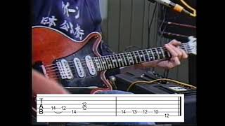 Brighton Rock Solo TabStar Licks Tutorial Brian May [upl. by Iramohs]