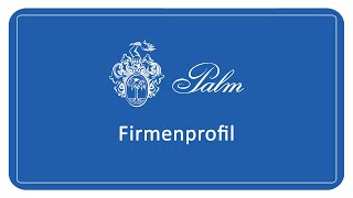 Firmenprofil Papierfabrik Palm GmbH amp Co KG [upl. by Vudimir]