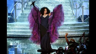 Diana Ross Receiving AMA Lifetime Achievement Award 2017 [upl. by Ernaldus115]