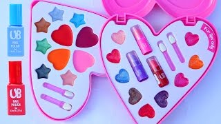 Deluxe Makeup Cosmetic Set Glitter Lip Balm Nail Polish Lip Gloss Unique Boutique [upl. by Charmaine]