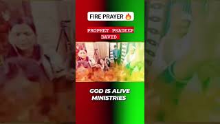 Fire 🔥🔥 prayer profit Pradeep David ke dwara video christianministry [upl. by Arlo]