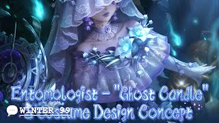 Costume Design Concept ｜Ghost Candle S Skin｜Entomologist 【Identity V】 [upl. by Noislla348]