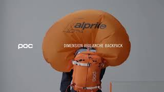 Plecak lawinowy POC 20098 Dimension Avalanche Backpack instrukcja składania [upl. by Anawad]