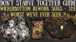 NEW Wickerbottom Rework Skins The Worst Ever  Dont Starve Together [upl. by Llibyc]