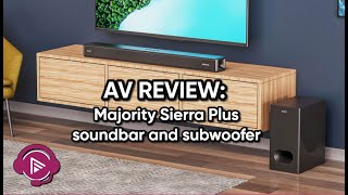 Majority Sierra Plus 212 Dolby Atmos Soundbar Review  Dolby Atmos on a budget [upl. by Newcomb681]