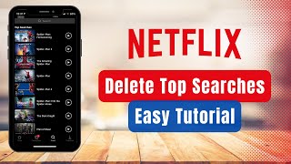 How to Delete Top Searches on Netflix [upl. by Anail12]