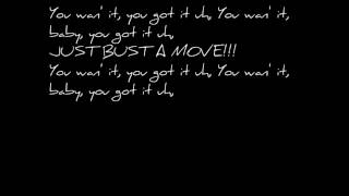 Bust a Move Lyrics [upl. by Konstanze]