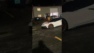 Halloween corvette late night drive  lyrics song automobile corvettecommunity chevys vette [upl. by Kym782]