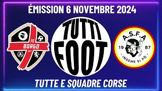 TUTTI FOOT  Nos invités Thibault Valery Joueur et Romain Paturel Entraîneur de l’AS Furiani Agliani [upl. by Wagshul]