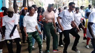 Diamond platnumz ft Koffi olomide and Wizkid New song official video choreography Kizzdaniel [upl. by Gustavus]