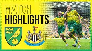 HIGHLIGHTS  Norwich City 31 Newcastle United  Teemu Pukki HatTrick [upl. by Karol603]