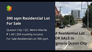 390 sqm Residential Lot For Sale [upl. by Ahseinaj550]