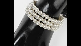 Pearl Wrist Corsage Bracelet [upl. by Vittoria]