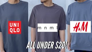 BEST EVERYDAY ESSENTIAL TSHIRT FOR UNDER 20 [upl. by Good]