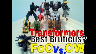 Best Bruticus Transformers Combiner Wars VS FoC Bruticus Build  GotBot True Review NUMBER 83 [upl. by Koralle238]