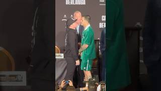 Canelo FIGHT WEEK FACE OFF with Berlanga 🥊 [upl. by Earas]