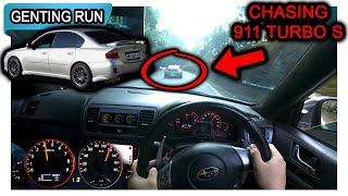 Part 22  Subaru Legacy 30R SpecB  Malaysia POV Genting Run 冲上云霄 CC Subtitle [upl. by Aisela361]