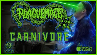 PLAGUEMACE  Carnivore Official Video  Napalm Records [upl. by Neeluqcaj]