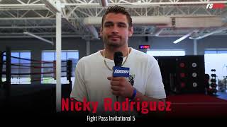 Nicky Rodriguez talks Gordon Ryan intense faceoff with Yuri Simoes and more ahead of UFC FPI 5 [upl. by Ojybbob446]