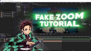 Smooth Fake Zoom Transition  After Effects Tutorial [upl. by Aicilegna904]