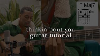 thinkin bout you  frank ocean  guitar tutorial [upl. by Aniluap]