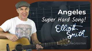 Angeles Guitar Lesson amp Cover  Elliott Smith [upl. by Comstock]