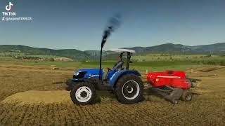 TT55 VE HATTAT 240 S İLE BALYA YAPİYORUZ EFSANE HATRİTA 🚜🇹🇷 farmingsimulator viralvideo fs22 [upl. by Yelich]