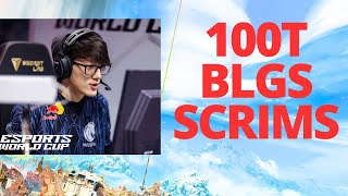 100T iiTzTimmy BLGS SCRIMS WITH DEZIGN AND RAMBEAU [upl. by Erolyat]