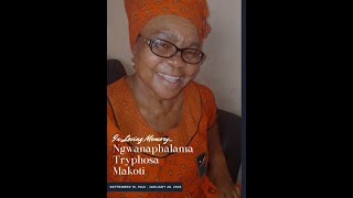 Funeral Service of Ngwanaphalama Tryphosa Makoti [upl. by Atileda307]