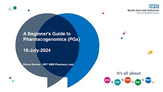 Lunch amp Learn  A Beginners Guide to Pharmacogenomics [upl. by Serene]