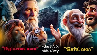 Noahs Story in Hindi  नूह की कहानी  Bible Story in hindi [upl. by Destinee]