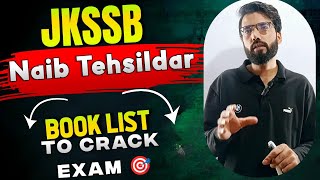 Book List For JKSSB Naib Tehsildar  Upcoming Jkssb posts  JKSSB Exam  Complete Strategy [upl. by Inatsed]