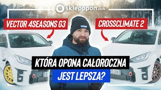 TEST TOPOWYCH opon całorocznych  Goodyear Vector 4Seasons G3 vs Michelin CrossClimate 2 [upl. by Atinreb646]