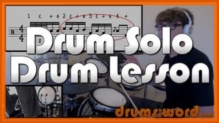 ★ Stargazer Rainbow ★ Drum Lesson  How To Play Drum SOLO INTRO Cozy Powell [upl. by Azmah]