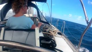 Sailing from St John to Culebra  PR on Beneteau 50 Rubato [upl. by Eneloj]