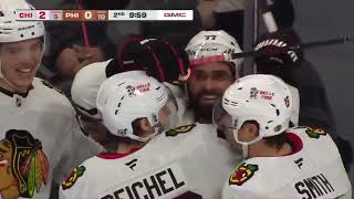 NHL Highlights  Blackhawks vs Flyers  November 23 2024 [upl. by Norrek272]