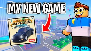 PLAYING MY NEW CAR GAME HYPERLUX TYCOON LIVE IN ROBLOX [upl. by Ava]