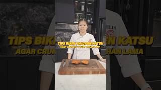 Tips bikin chicken katsu yang crunchy tahan lama 🐓  resepmasakan resepmudah ayamgoreng reels [upl. by Nonnarb11]